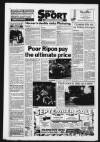 Ripon Gazette Friday 17 September 1993 Page 18