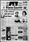 Ripon Gazette Friday 21 January 2000 Page 1