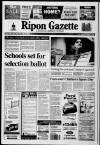 Ripon Gazette Friday 28 January 2000 Page 1