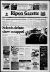 Ripon Gazette Friday 03 March 2000 Page 1
