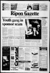 Ripon Gazette Friday 14 April 2000 Page 1