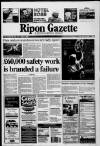 Ripon Gazette Friday 19 May 2000 Page 1