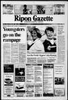 Ripon Gazette Friday 29 September 2000 Page 1