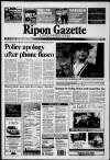 Ripon Gazette Friday 06 October 2000 Page 1