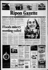 Ripon Gazette Friday 24 November 2000 Page 1
