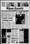 Ripon Gazette Friday 15 December 2000 Page 1
