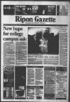 Ripon Gazette Friday 09 March 2001 Page 1