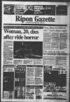 Ripon Gazette Friday 22 June 2001 Page 1