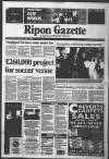 Ripon Gazette Friday 24 August 2001 Page 1