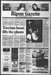 Ripon Gazette Friday 31 August 2001 Page 1