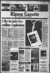 Ripon Gazette Friday 19 October 2001 Page 1