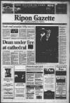 Ripon Gazette Friday 16 November 2001 Page 1