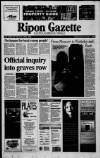 Ripon Gazette Friday 06 September 2002 Page 1