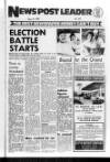 Blyth News Post Leader Thursday 21 May 1987 Page 1