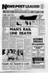 Blyth News Post Leader Thursday 03 September 1987 Page 1