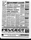 Blyth News Post Leader Thursday 07 January 1988 Page 8
