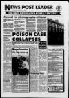 Blyth News Post Leader Thursday 02 March 1989 Page 1