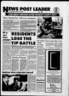 Blyth News Post Leader Thursday 06 April 1989 Page 1