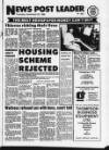 Blyth News Post Leader Thursday 30 November 1989 Page 1