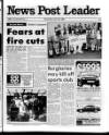 Blyth News Post Leader Thursday 18 June 1992 Page 1