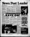 Blyth News Post Leader Thursday 13 August 1992 Page 1