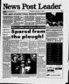 Blyth News Post Leader Thursday 07 January 1993 Page 1