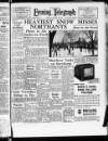 Peterborough Evening Telegraph Monday 30 January 1950 Page 1