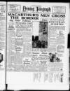 Peterborough Evening Telegraph Monday 09 October 1950 Page 1
