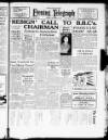 Peterborough Evening Telegraph Monday 16 October 1950 Page 1
