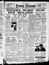 Peterborough Evening Telegraph Tuesday 02 January 1951 Page 1
