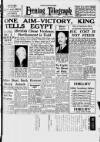 Peterborough Evening Telegraph Thursday 15 November 1951 Page 1