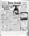 Peterborough Evening Telegraph Tuesday 04 January 1955 Page 1