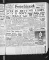 Peterborough Evening Telegraph Thursday 25 February 1960 Page 1