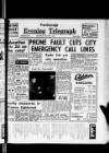 Peterborough Evening Telegraph Saturday 06 January 1962 Page 1