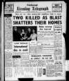 Peterborough Evening Telegraph Tuesday 01 January 1963 Page 1