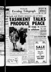 Peterborough Evening Telegraph Monday 10 January 1966 Page 1