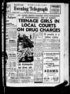 Peterborough Evening Telegraph Wednesday 01 March 1967 Page 1
