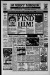 Surrey Mirror Friday 03 October 1986 Page 1