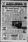 Surrey Mirror Friday 17 October 1986 Page 1