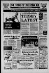 Surrey Mirror Friday 31 October 1986 Page 1
