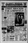 Surrey Mirror Friday 14 November 1986 Page 1