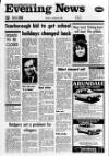 Scarborough Evening News Friday 03 January 1986 Page 1
