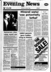 Scarborough Evening News Monday 27 January 1986 Page 1