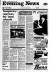 Scarborough Evening News Tuesday 28 January 1986 Page 1