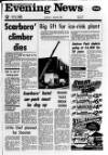 Scarborough Evening News Tuesday 04 March 1986 Page 1