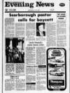 Scarborough Evening News Wednesday 02 July 1986 Page 1
