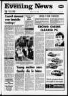 Scarborough Evening News Friday 04 July 1986 Page 1