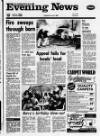 Scarborough Evening News Tuesday 22 July 1986 Page 1