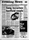 Scarborough Evening News Thursday 14 August 1986 Page 1