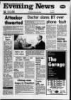 Scarborough Evening News Thursday 28 August 1986 Page 1